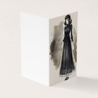 Vintage Gothique Petit Robe Noire Charme LBD