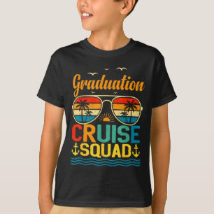 Vintage graduation cruise squad sunglasses T-Shirt