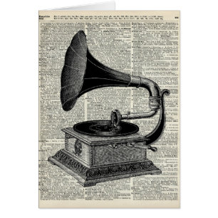 Vintage gramophone