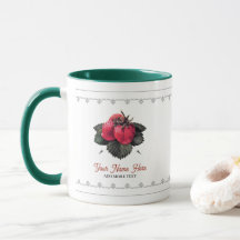 Vintage Grand Berries Strawberries Add Your Name