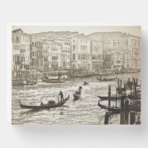 VINTAGE GRAND CANAL Wood Box Art