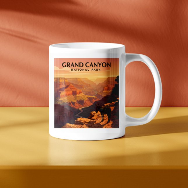 Vintage Grand Canyon National Park Coffee Mug (Creator Uploaded)