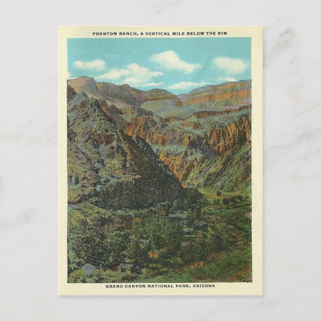 Vintage Grand Canyon Postcard (Front)