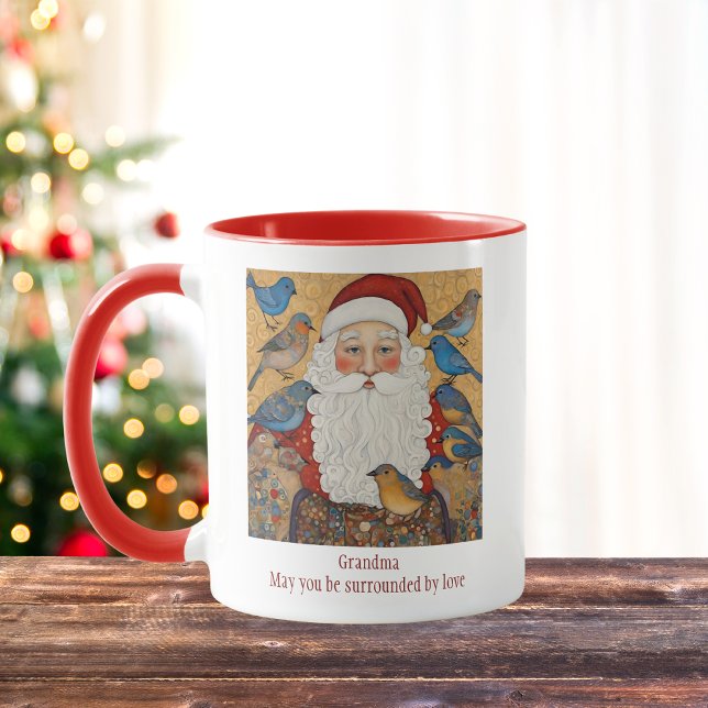 Vintage Grandma Christmas  Mug (Creator Uploaded)
