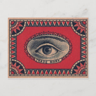 Vintage Graphic Postcard