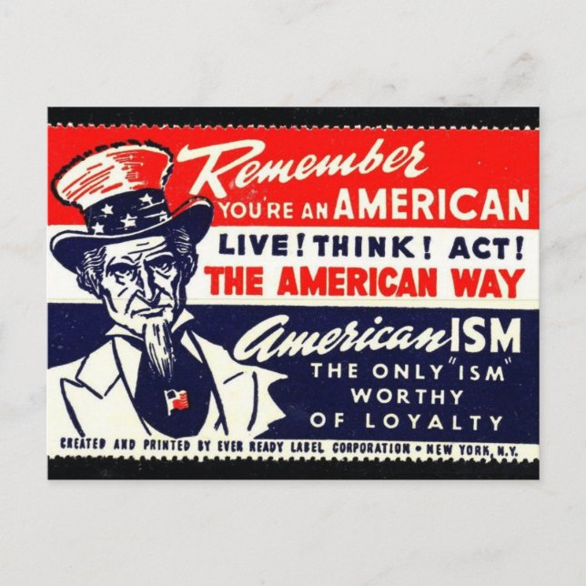 Vintage Graphic Postcard (Front)