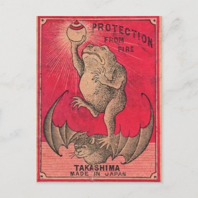 Vintage Graphic Postcard (Front)