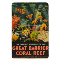 Vintage Great Barrier Reef Poster