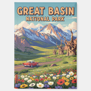 Vintage Great Basin National Park Nevada Magnet