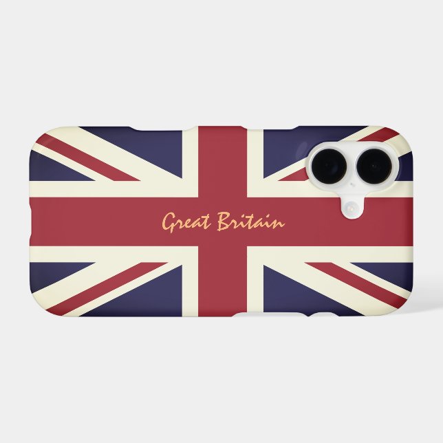 Vintage Great Britain & British Flag /sports UK (Back (Horizontal))