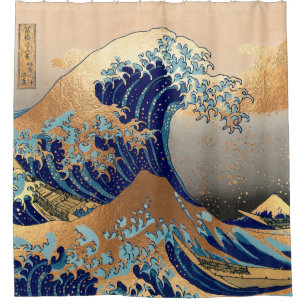 Vintage, Great Wave, Hokusai 葛飾北斎の神奈川沖浪