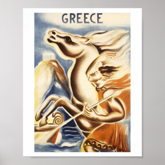 Vintage Grèce Travel Classic Affiches