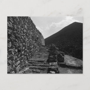 Vintage Greece Athens Mycenae royal stairs Postcard