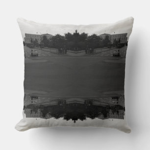 Vintage Greece Delphi Old palace Athens Notebook Throw Pillow