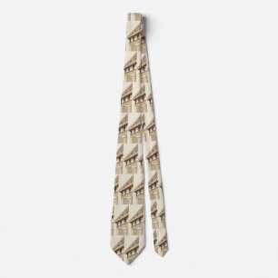 Vintage Greek Architecture, Temple of Athena Tie