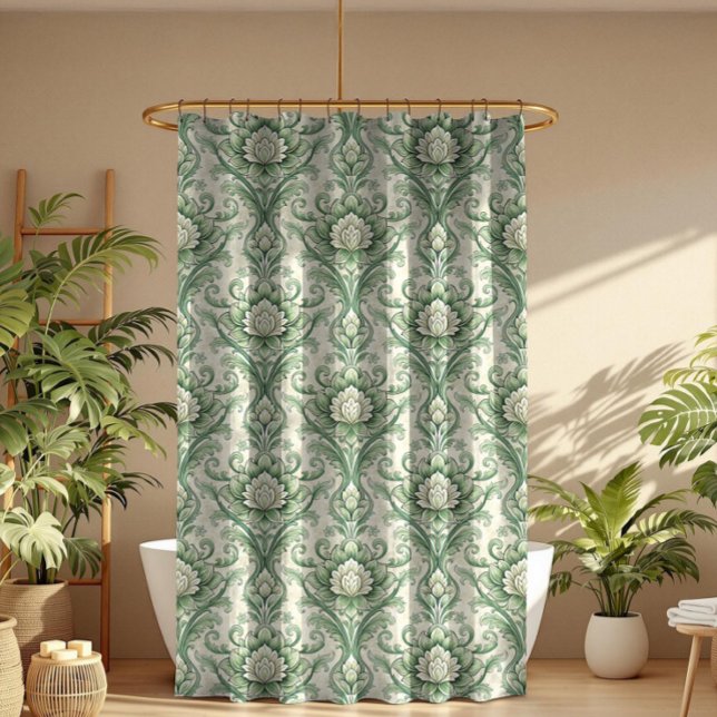 Vintage green botanical pattern (Creator Uploaded)