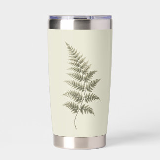 Vintage Green Fern Insulated Tumbler