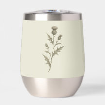 Vintage Green Thistle