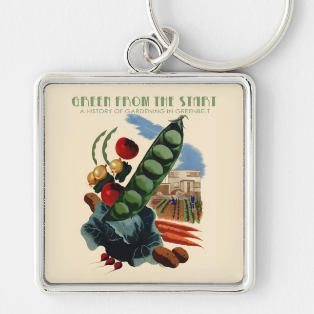 Vintage Greenbelt key chain (Front)