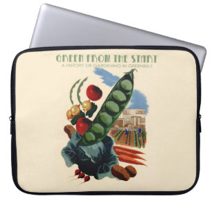 Vintage Greenbelt laptop sleeve