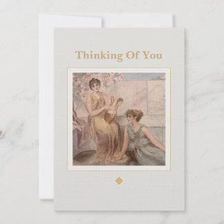 Vintage Greeting Card | Classical Art Thinking