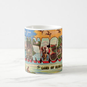 Vintage Greeting for Minnesota Mug