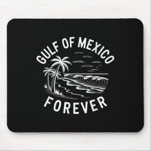 Vintage Greeting From The Gulf Beach Of Mexico _2  Mouse Pad
