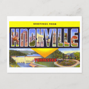 Vintage Greetings from Knoxville, Tennessee, Postcard