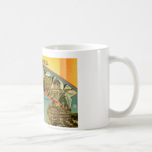 Vintage Greetings from New York Coffee Mug