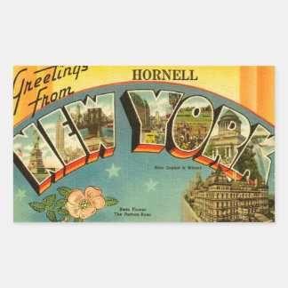 Vintage Greetings from New York Sticker