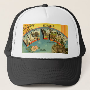 Vintage Greetings from New York Trucker Hat