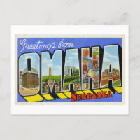 Vintage Greetings from Omaha, Nebraska