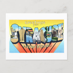 Vintage Greetings from Syracuse, New York, Postcard