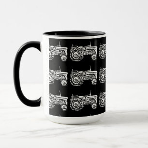 Vintage Grey massey fergison tractor Coffee Mug