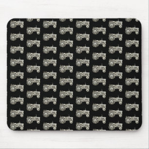 Vintage Grey massey fergison tractor Mouse Pad