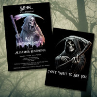Vintage Grim Reaper Surprise 30th Birthday Party