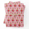 Vintage Grinch Christmas Pink Pattern