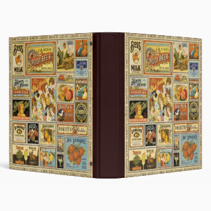 Vintage Grocery Binder/Album Binder