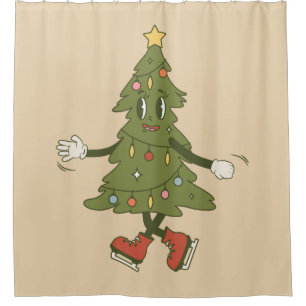 vintage groovy christmas tree 1960s