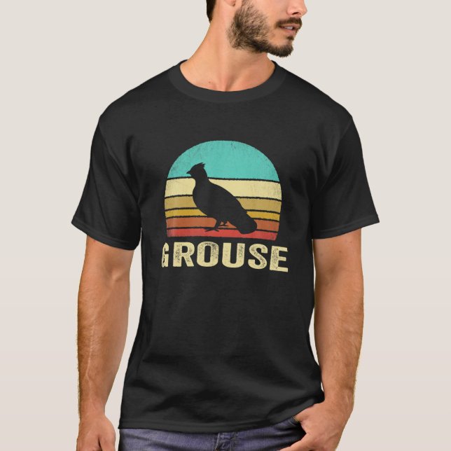 Vintage Grouse Shirt Sunset (Front)