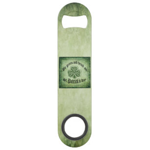 Vintage grundge shamrock irlandais tendance
