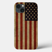 Vintage Grunge American Flag