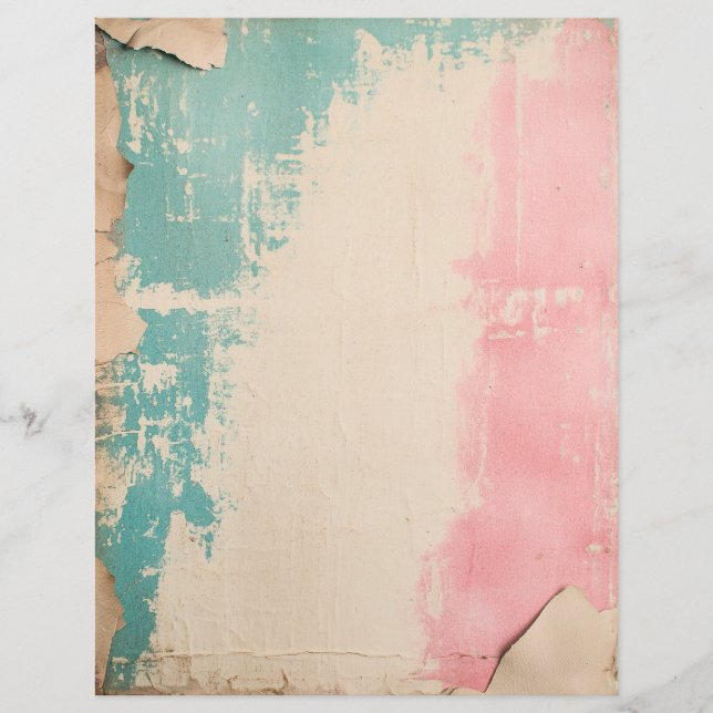 Vintage Grunge Distressed Scrapbook Junk Journal (Front)