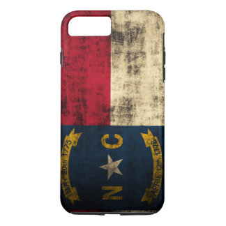 Vintage Grunge North Carolina Flag iPhone 8 Plus/7 Plus Case