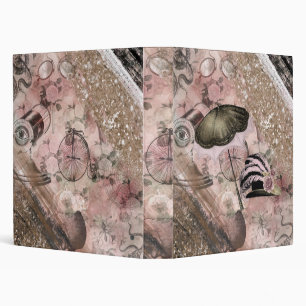 Vintage Grunge Steampunk Glam Victorian Hat Binder