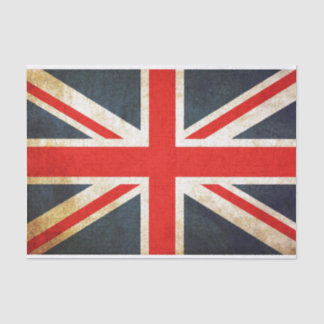Vintage Grunge Union Jack Gift Wrap Tissue Paper