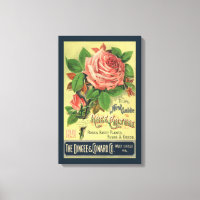 Vintage Guide to Rose Culture Book Cover Art, 1891
