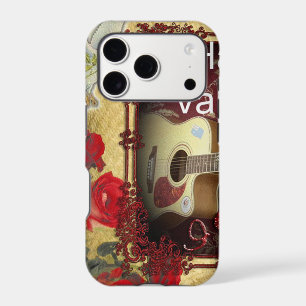 Vintage Guitar: African Brown Beauty Valentine Day