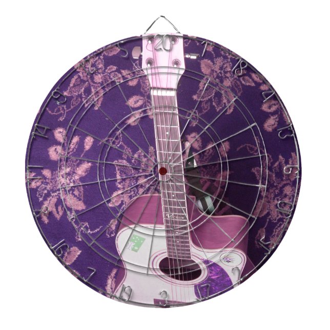 Vintage Guitar: African Vibe Style Dream Dartboard (Front)