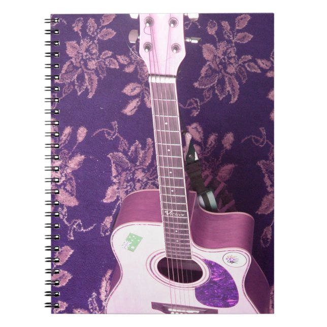 Vintage Guitar: African Vibe Style Dream Notebook (Front)